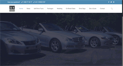 Desktop Screenshot of luxurycarhire.com.au